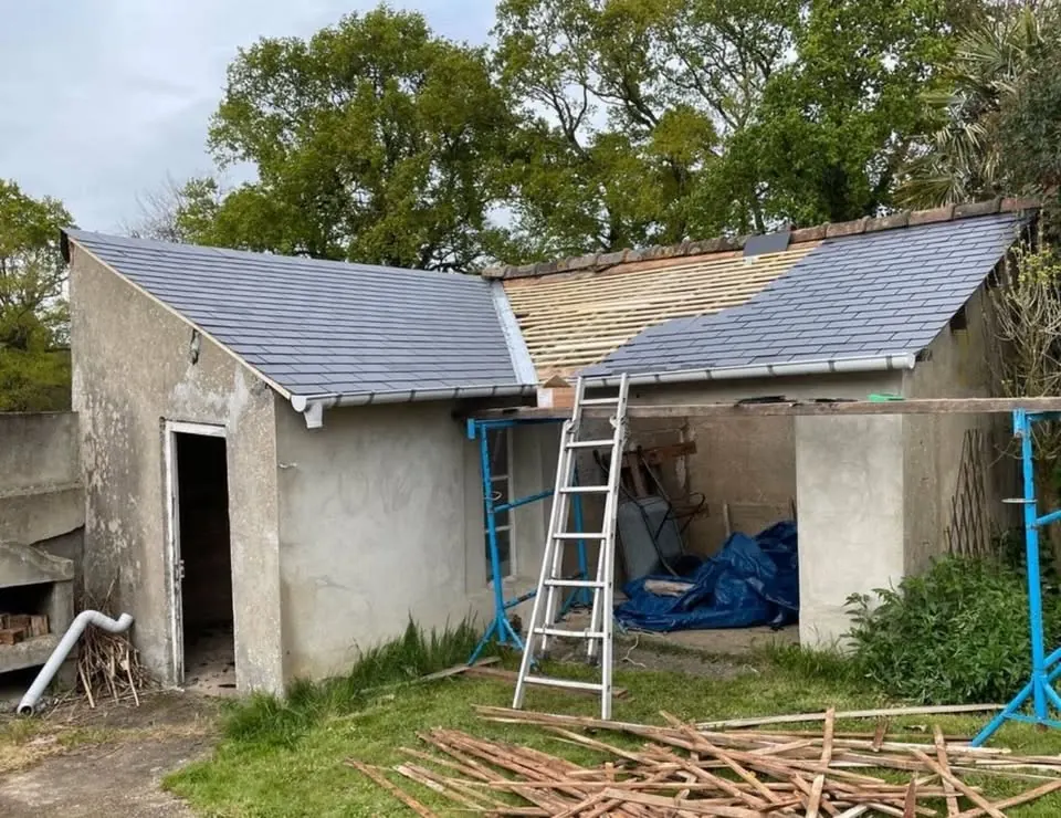Toiture en tuiles neuves