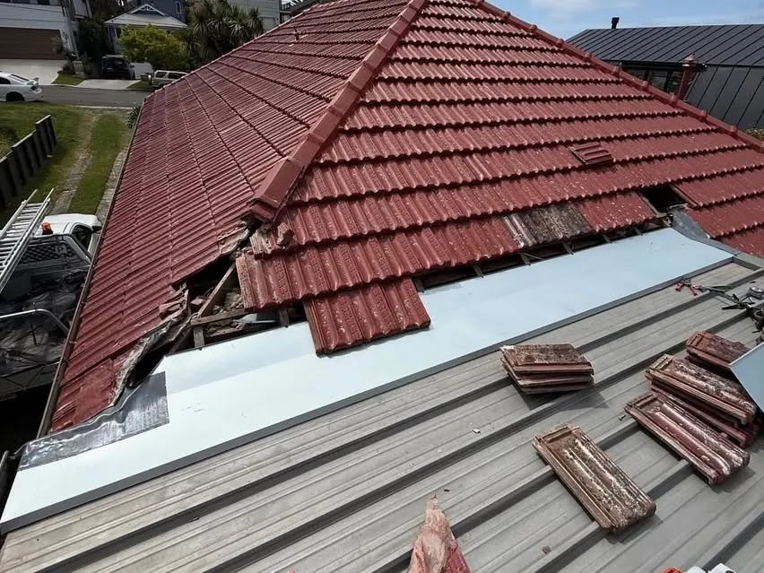 Réfection d'une toiture en tuiles à Orléans